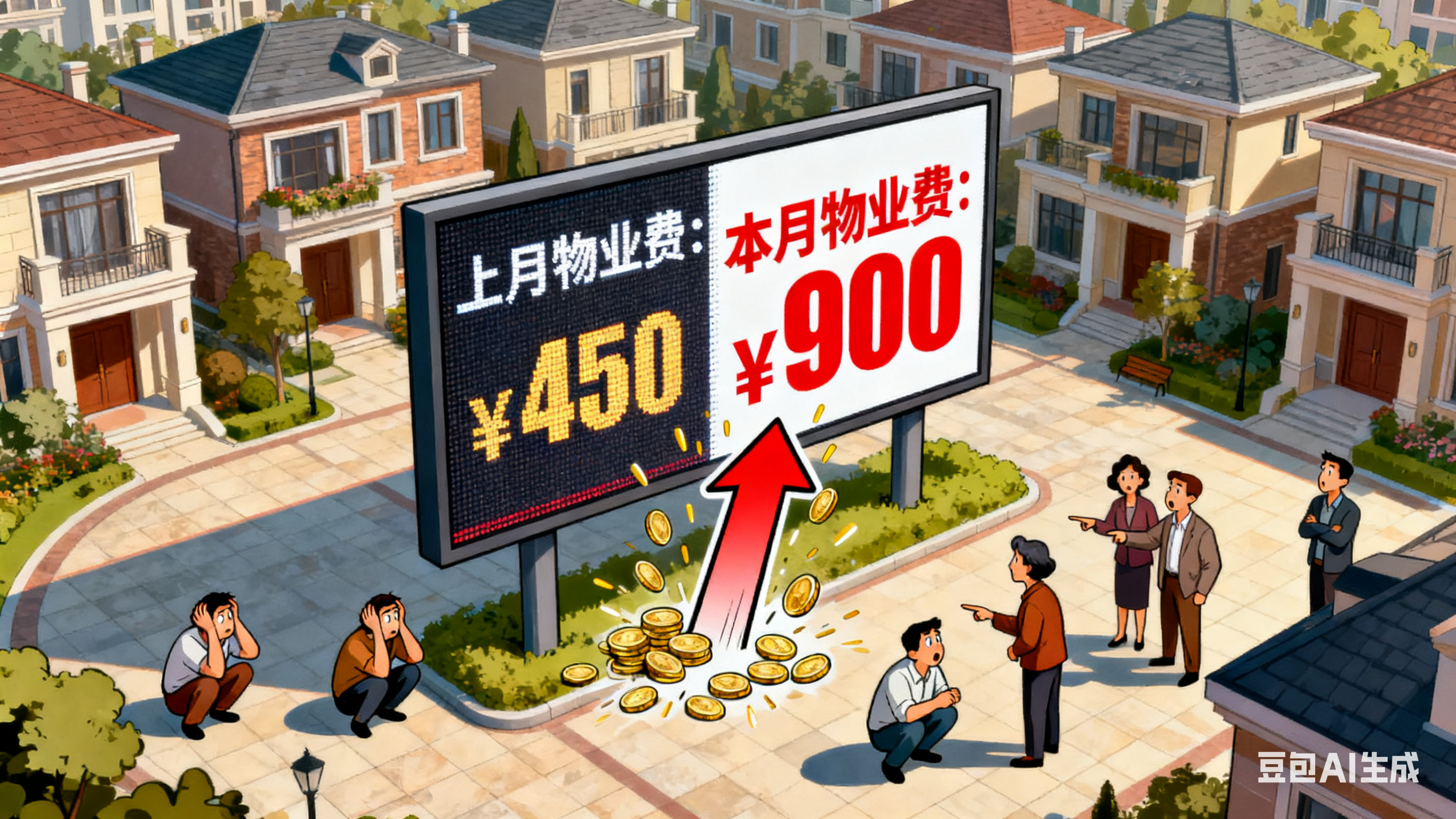 上海豪宅物业费正翻倍上涨!