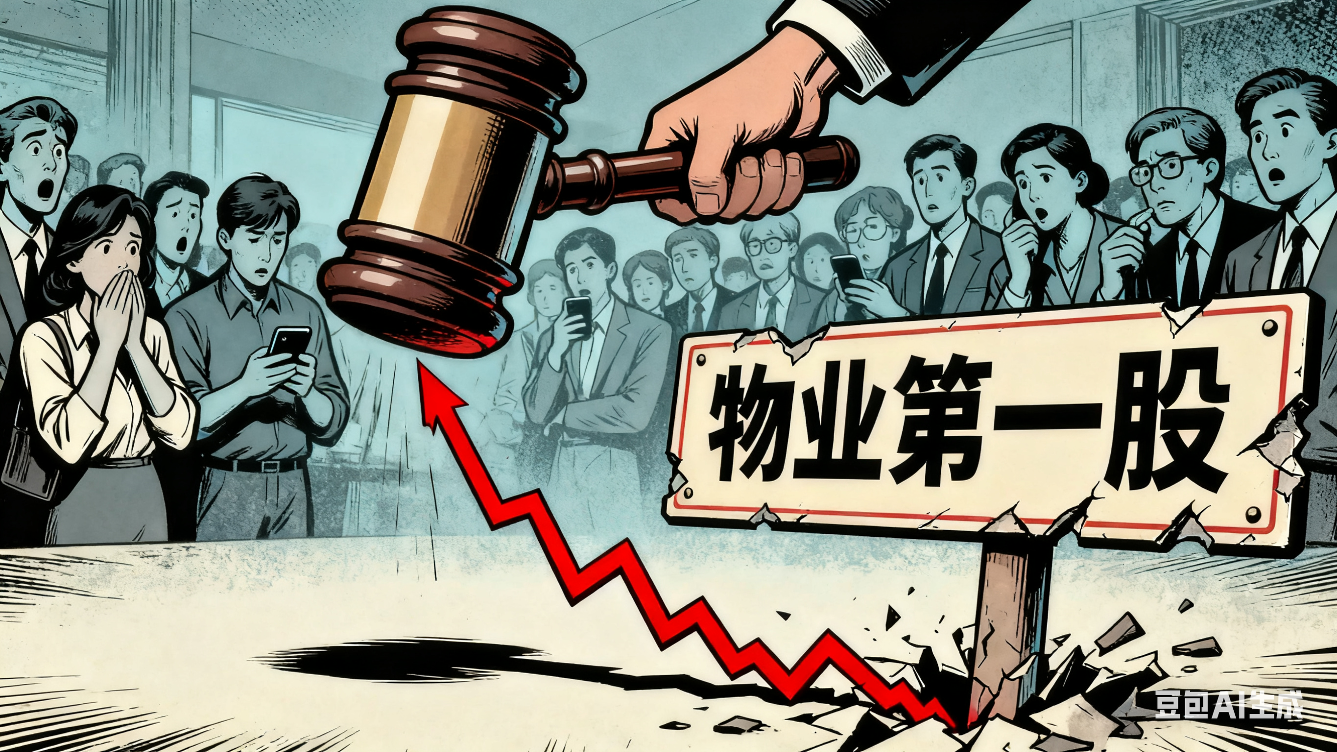 物业第一股要被拍卖了