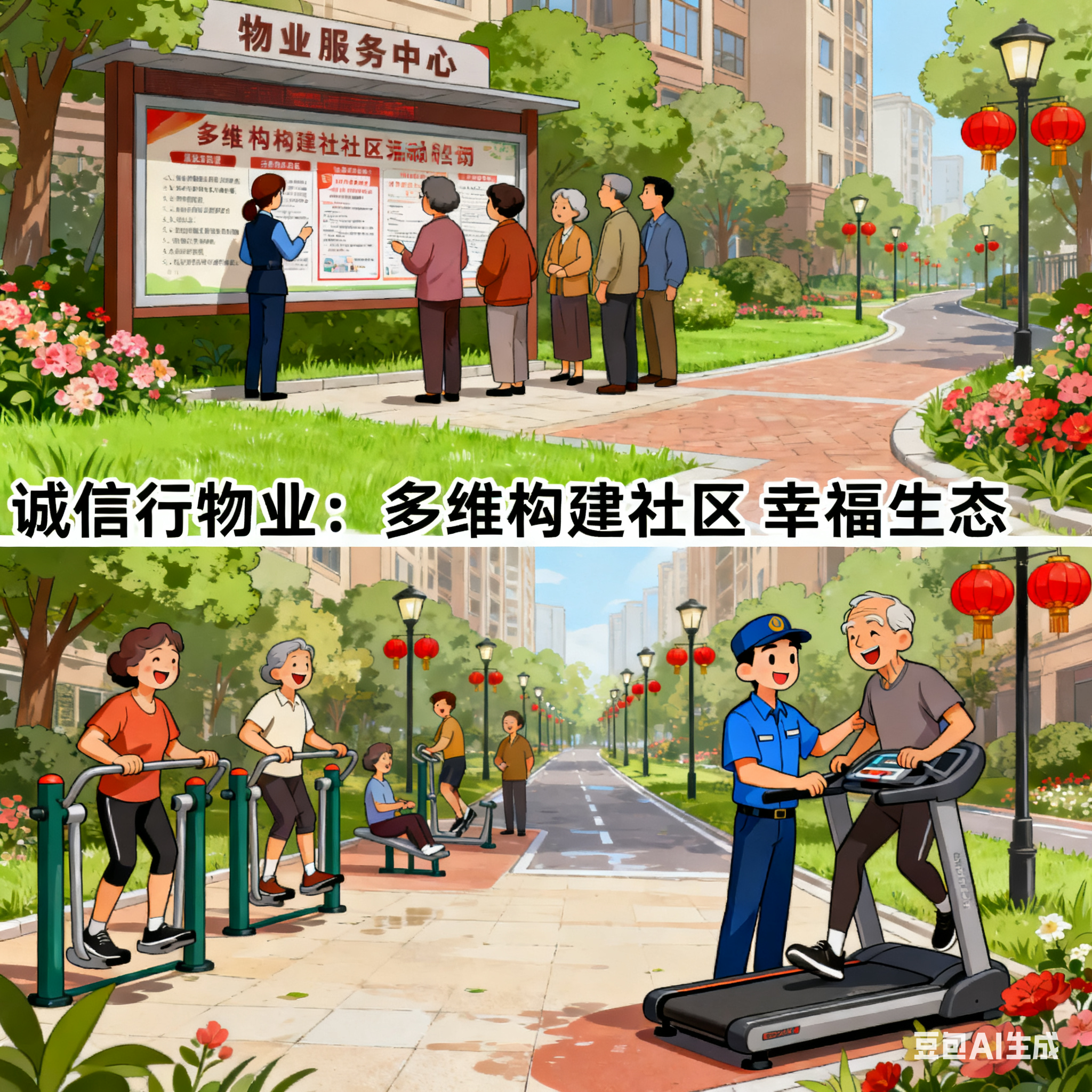 诚信行物业:多维构建社区幸福生态