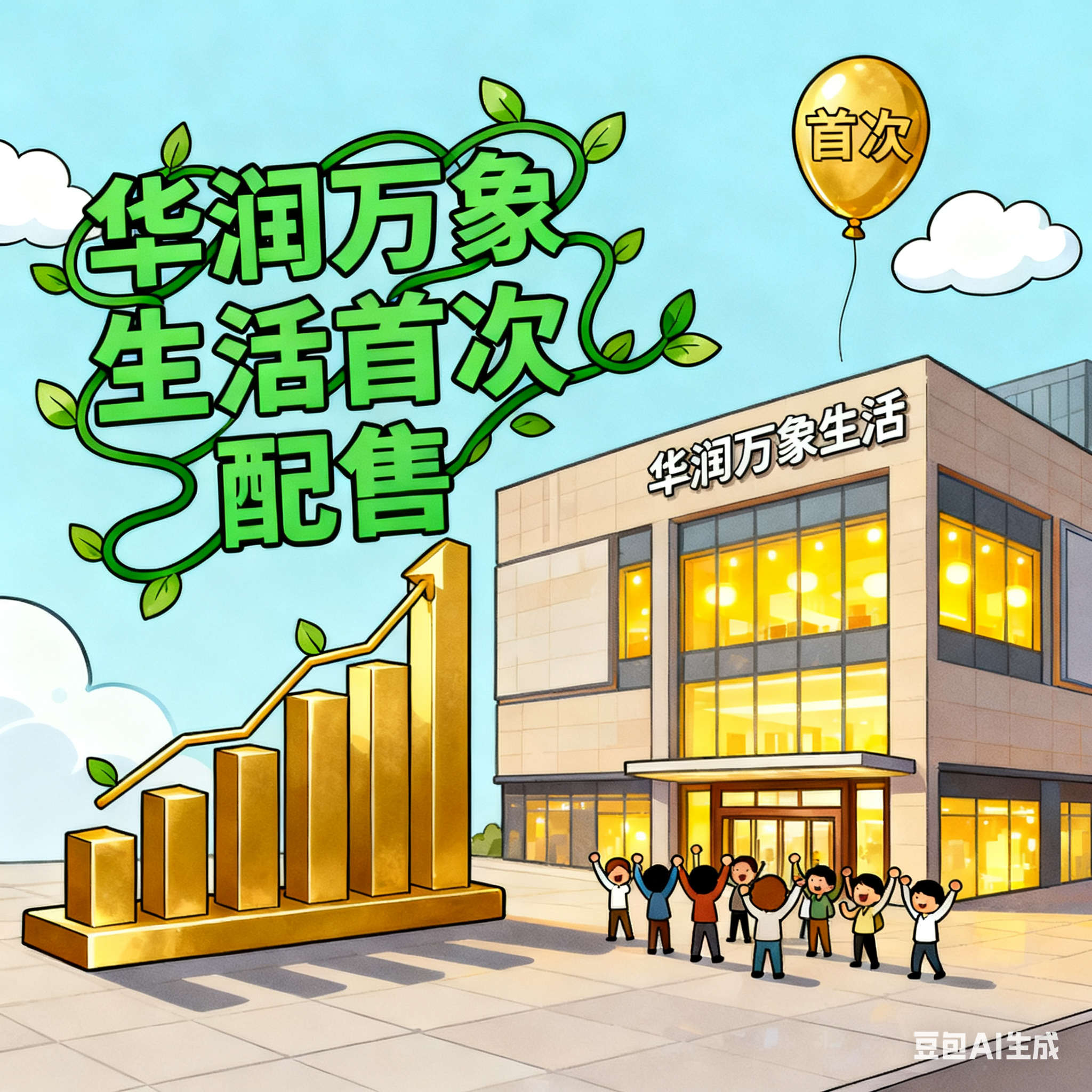 华润万象生活"首次"配售