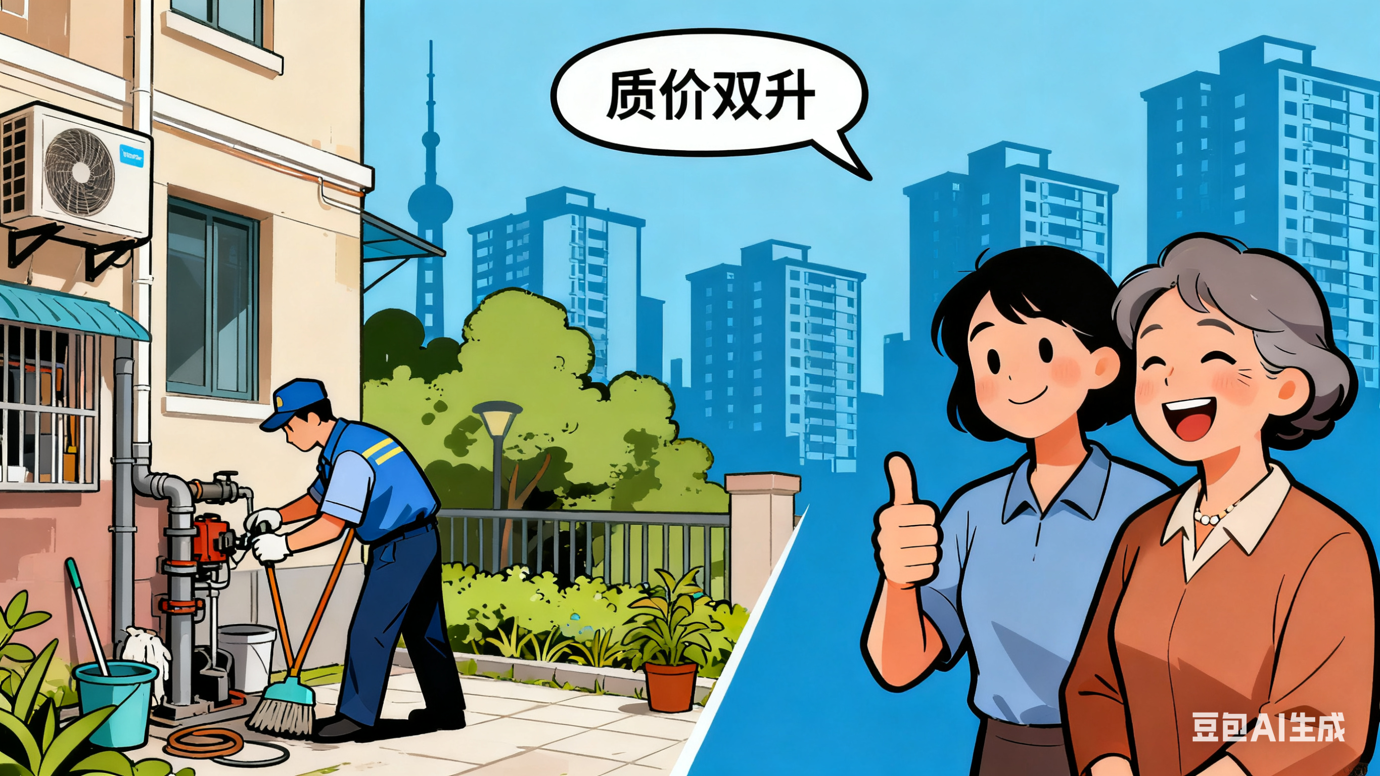 上海市2000余个小区物业服务质价双升的背后