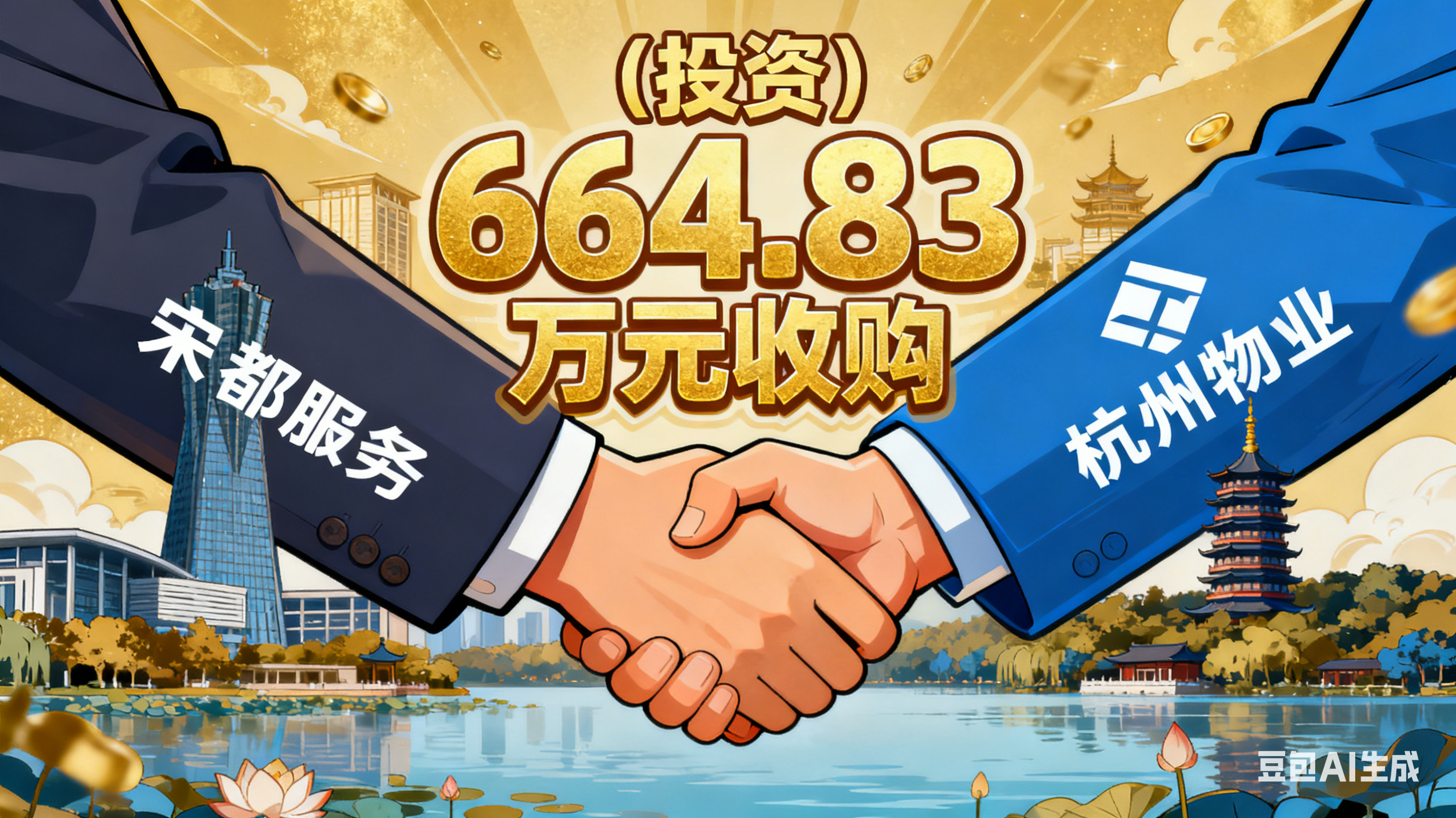 宋都服务拟斥资约664.83万元收购杭州物业