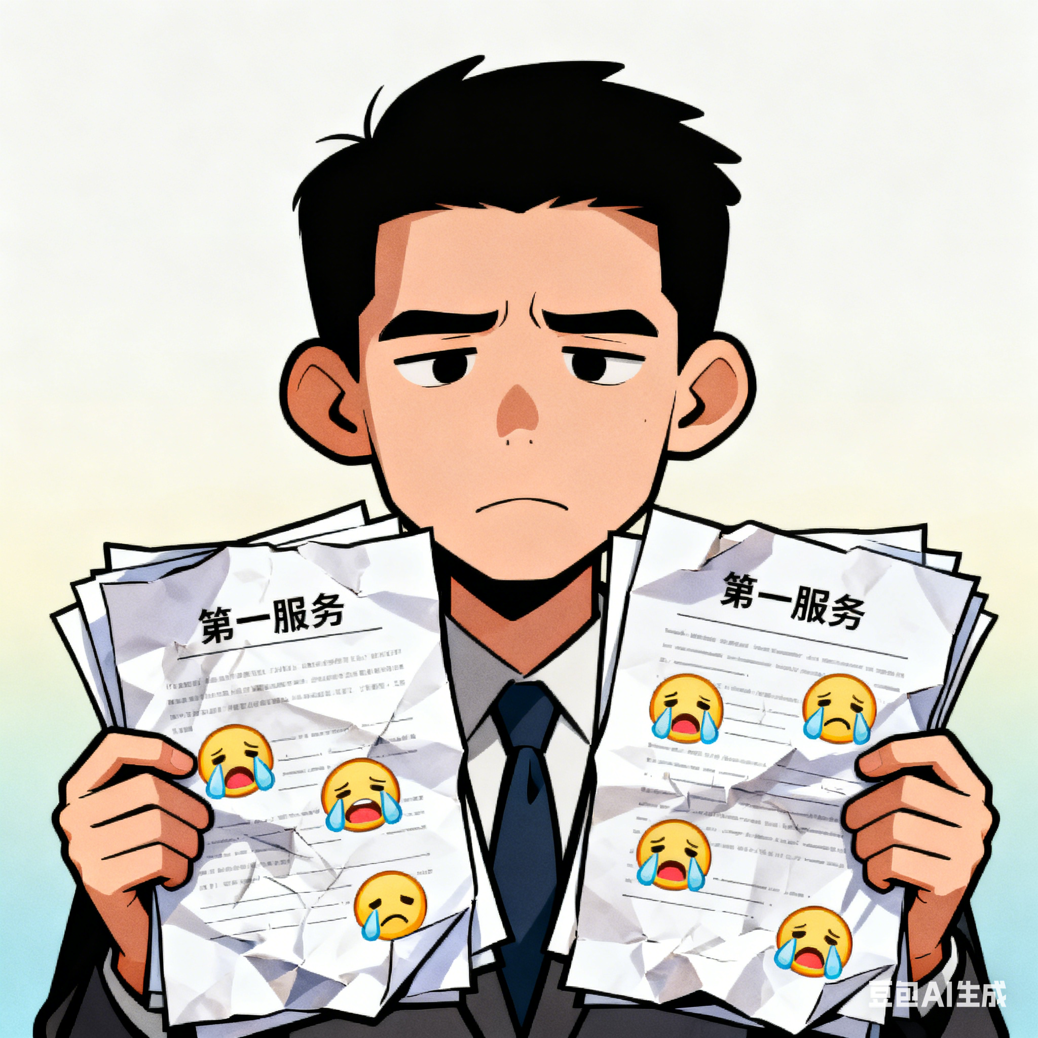 第一服务签了四份“吃亏“的协议