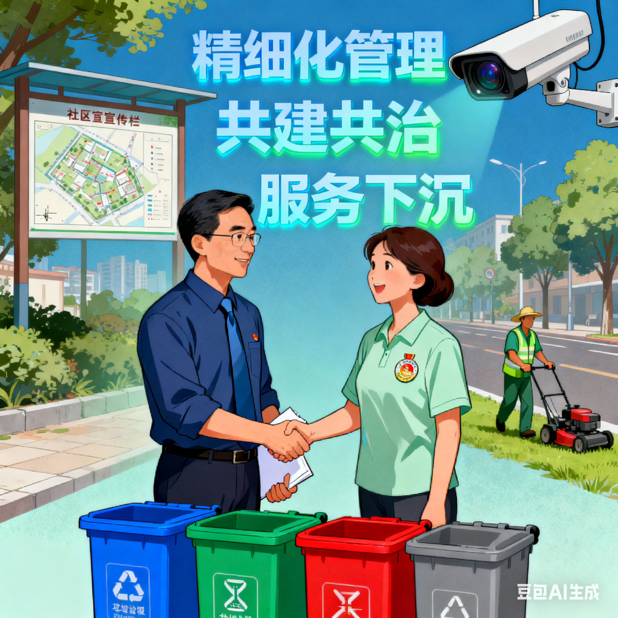 住建部:全面推进城市管理进社区