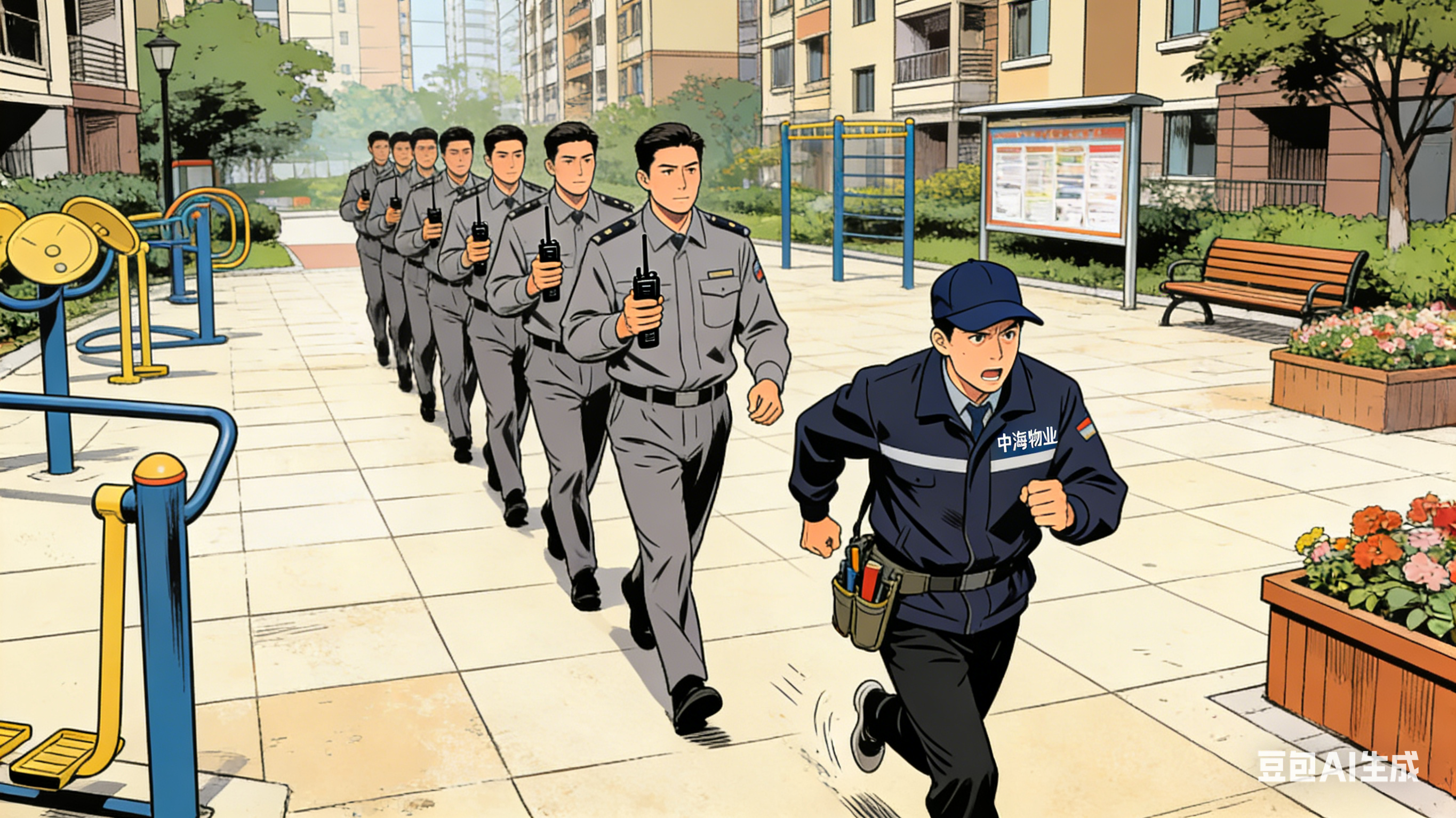 中海物业“掉队”!