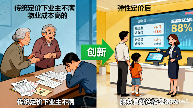 万科物业:创新“弹性定价”模式 破解质价不符难题