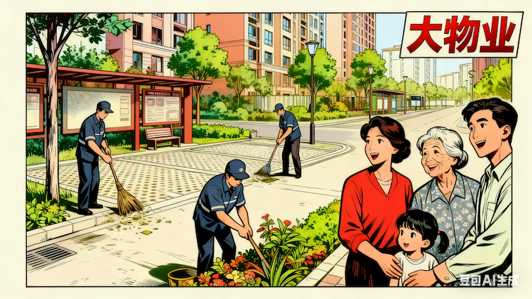 容东片区“大物业”管理模式绘就社区治理新图景