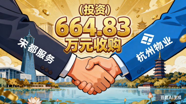 宋都服务拟斥资约664.83万元收购杭州物业