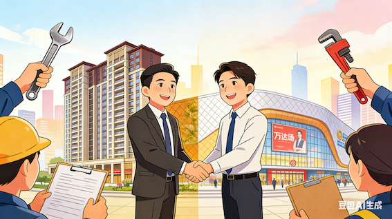 恒大物业与万达商管合并的畅想