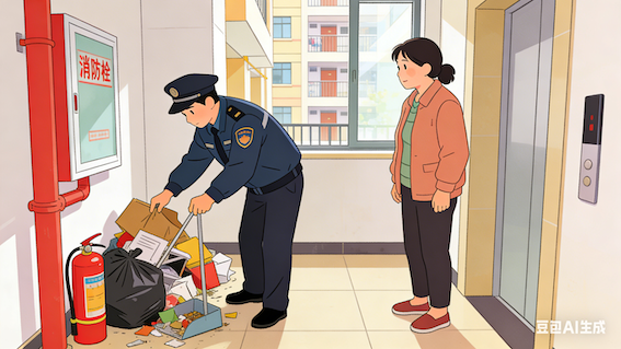 最高法明确物业公司为维护公共利益和消防安全