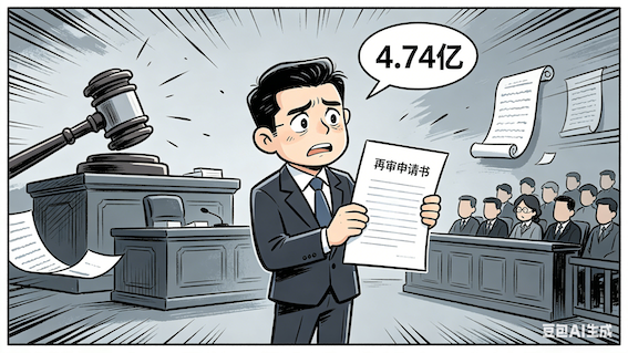 康桥悦生活就被判承担4.74亿债务向最高法申请再审