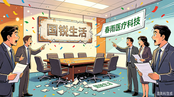 突发!国锐生活要改名为春雨医疗科技