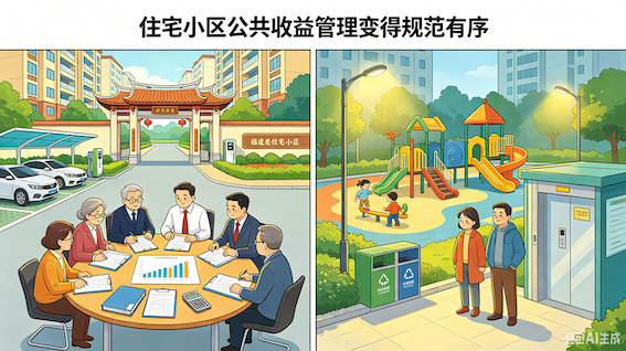 福建规范住宅小区公共收益管理