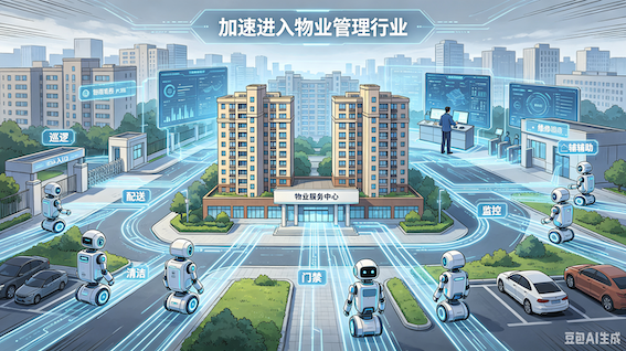 机器人,正加速“入侵”物业管理行业
