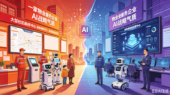 碧桂园服务VS万物云,物业双雄的AI战略对比