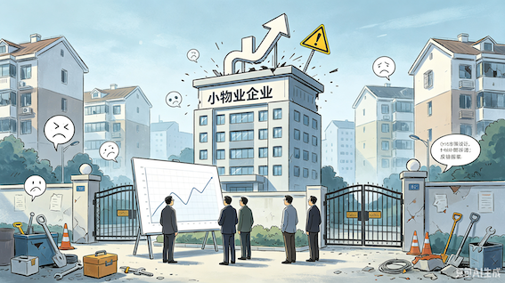 又一家小型上市物企陷入困境