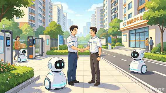 华发物业:与AIROBO达成战略合作,开展社区机器人应用试点